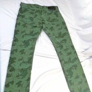 Bullhead Slim camouflage Jeans. W:29 L:30